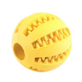 Dog Toy Ball, Nontoxic Bite Resistant Toy Ball for Pet Dogs Puppy Cat, Dog Pet Food Treat Feeder Chew Tooth Cleaning Ball